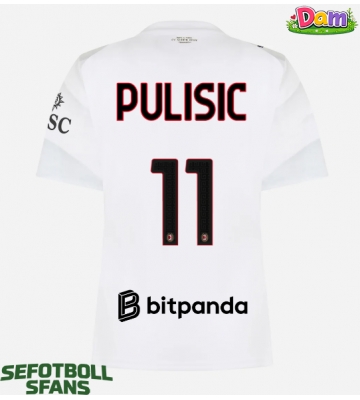 AC Milan Christian Pulisic #11 Bortatröja Kvinnor 2026-27 Kortärmad